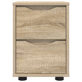 Comodino Rovere Sonoma 30,5 x 30 x 43 cm Legno truciolato