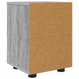 Comodini con cassetto 2 pcs Grigio Sonoma 30,5 x 30 x 43 cm