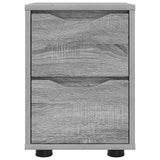 Comodini con cassetto 2 pcs Grigio Sonoma 30,5 x 30 x 43 cm