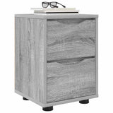 Comodini con cassetto 2 pcs Grigio Sonoma 30,5 x 30 x 43 cm