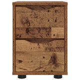 Comodini con cassetto 2 pcs Legno vecchio 30,5 x 30 x 43 cm