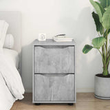 Armadio Grigio cemento 40 x 48 x 57 cm Legno truciolato