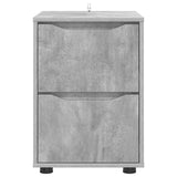Armadio Grigio cemento 40 x 48 x 57 cm Legno truciolato