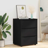 Armadio Nero 60 x 48 x 81 cm Legno truciolato