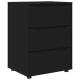 Armadio Nero 60 x 48 x 81 cm Legno truciolato