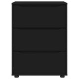 Armadio Nero 60 x 48 x 81 cm Legno truciolato