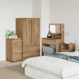 Armadio 40 x 48 x 81 cm Legno truciolato Rovere artigianale