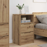 Comodini 2 pz Rovere artigianale 40 x 30 x 467 cm