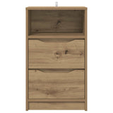 Comodini 2 pz Rovere artigianale 40 x 30 x 467 cm