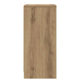 Comodini 2 pz Rovere artigianale 40 x 30 x 467 cm