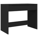 Scrivania con cassetto Nero 100 x 50 x 78 cm Legno truciolato