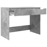 Scrivania Grigio Cemento 100 x 50 x 78 cm Legno ingegnerizzato