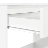 Scrivania Bianco Lucido 100 x 50 x 78 cm Legno ingegnerizzato