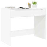 Scrivania Bianco Lucido 100 x 50 x 78 cm Legno ingegnerizzato