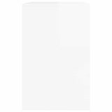 Scrivania Bianco Lucido 100 x 50 x 78 cm Legno truciolato