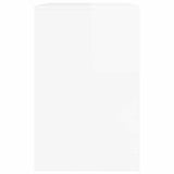 Scrivania Bianco Lucido 100 x 50 x 78 cm Legno ingegnerizzato