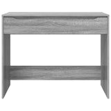 Scrivania Sonoma grigia 100 x 50 x 78 cm Legno ingegnerizzato