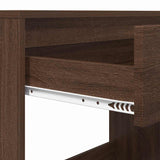 Scrivania Rovere Marrone 100 x 50 x 78 cm Legno truciolato