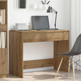 Scrivania con cassetto Rovere Artigianale 100 x 50 x 78 cm