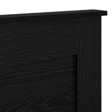 Testiera con testiera Rovere Nero 200 cm Legno truciolato