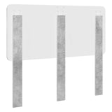 Testiera Grigio cemento Legno truciolato