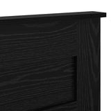 Testiera con testiera Rovere Nero 200 cm Legno truciolato