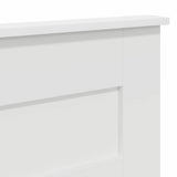 Testiera con testiera Bianco 180 cm Legno truciolato