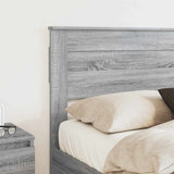 Testiera con testiera Grigio Sonoma 160 cm Legno truciolato