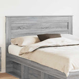 Testiera con testiera Grigio Sonoma 160 cm Legno truciolato