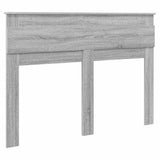 Testiera con testiera Grigio Sonoma 160 cm Legno truciolato