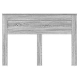 Testiera con testiera Grigio Sonoma 160 cm Legno truciolato