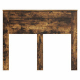 Testiera con testiera Rovere fumé 135 cm Legno truciolato