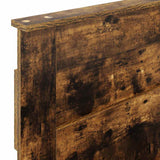 Testiera con testiera Rovere fumé 90 cm Legno truciolato