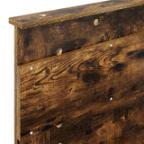 Testiera con testiera Rovere fumé 90 cm Legno truciolato
