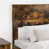 Testiera con testiera Rovere fumé 90 cm Legno truciolato