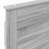Testiera con testiera Grigio Sonoma 90 cm Legno truciolato