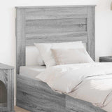 Testiera con testiera Grigio Sonoma 90 cm Legno truciolato