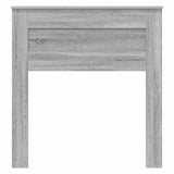 Testiera con testiera Grigio Sonoma 90 cm Legno truciolato