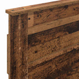 Testiera con testiera Legno vecchio 80 cm Legno truciolato