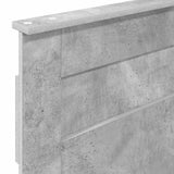 Testiera con testiera Grigio cemento 75 cm Legno truciolato
