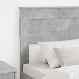 Testiera con testiera Grigio cemento 75 cm Legno truciolato