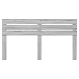 Testiera con testiera Grigio Sonoma 200 cm Legno truciolato