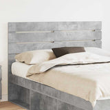 Testiera con testiera Grigio cemento 160 cm Legno truciolato