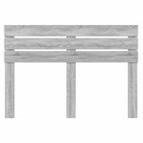 Testiera con testiera Grigio Sonoma 150 cm Legno truciolato