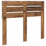 Testiera con testiera Legno vecchio 135 cm Legno truciolato