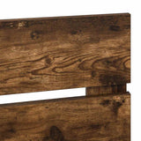 Testiera con testiera Rovere fumé 120 cm Legno truciolato