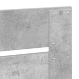 Testiera con testiera Grigio cemento 90 cm Legno truciolato
