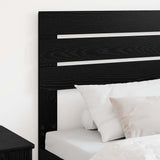 Testiera con testiera Rovere Nero 80 cm Legno truciolato