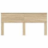 Testiera con testiera Rovere Sonoma 200 cm Legno truciolato