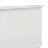 Testiera con testiera Bianco Lucido 150 cm Legno truciolato